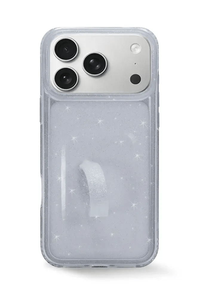 Clear Sparkle Silver