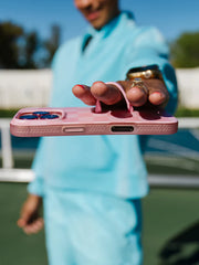 Blush Checkered