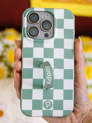Green Checkered