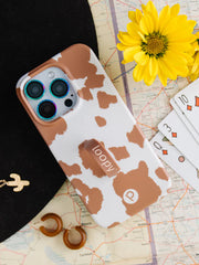Brown Cow Print