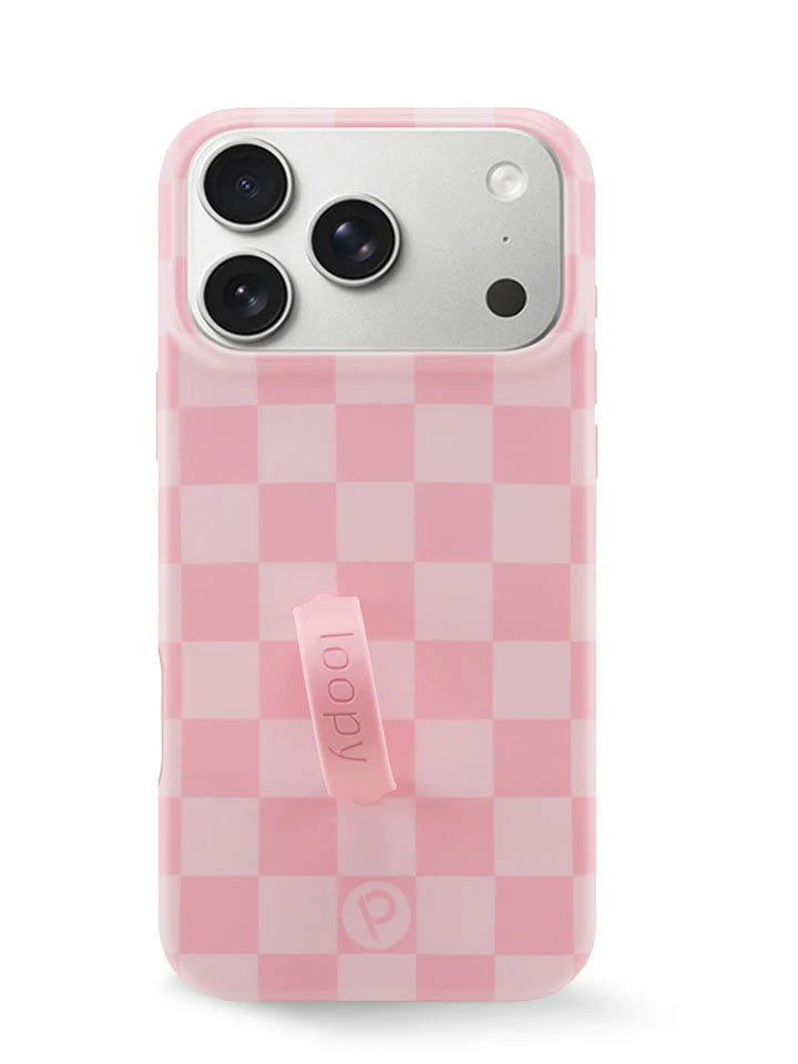 Blush Checkered